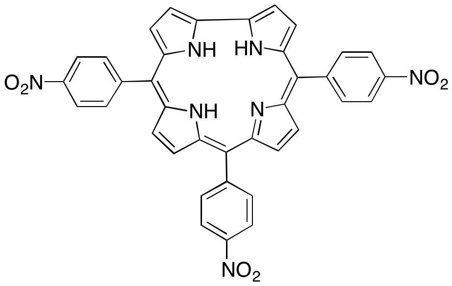 5,10,15-Tris(4-nitrophenyl)corrole - image 1