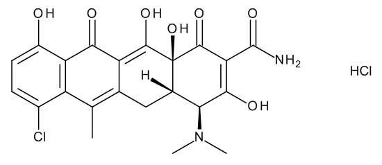 Anhydro Chlortetracycline Hydrochloride - image 1