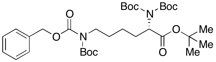 N2,N2,N6-Tris[(1,1-dimethylethoxy)carbonyl]-N6-[(phenylmethoxy)carbonyl]-L-lysine 1,1-Dimethylethylester - image 1