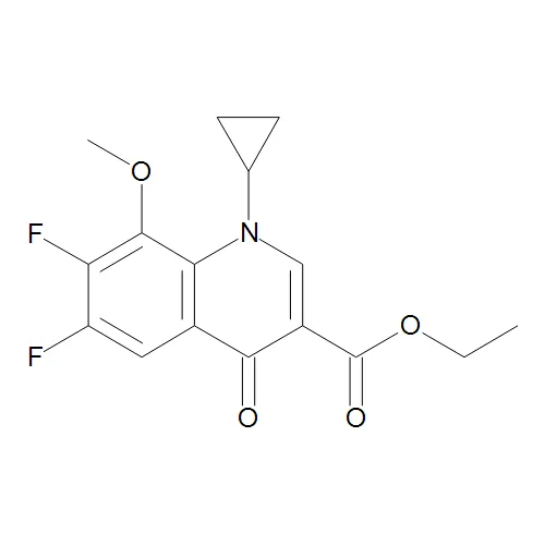 1-Cyclopropyl-6,7-difluoro-1,4-dihydro-8-methoxy-4-oxo-3-quinolinecarboxylic Acid Ethyl Ester - image 1