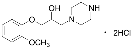 Alpha-[(2-Methoxyphenoxy)methyl]-1-piperazineethanol Dihydrochloride - image 1