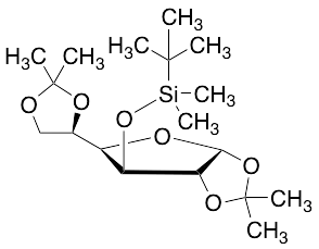 3-O-[(1,1-Dimethylethyl)dimethylsilyl]-1,2:5,6-bis-O-(1-methylethylidene)-Alpha-D-glucofuranose - image 1