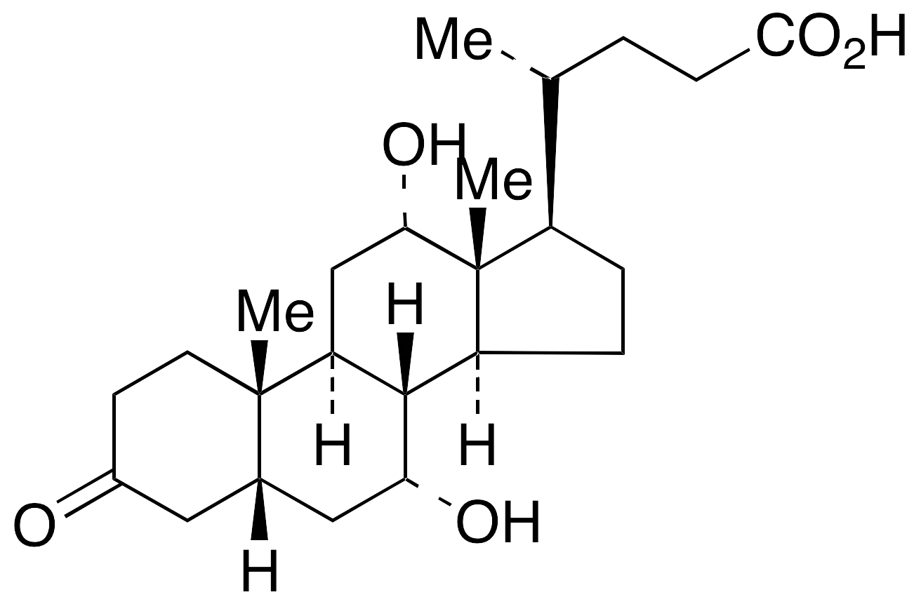 3-Oxo-7Alpha,12Alpha-hydroxy-5Beta-cholanoic Acid - image 1