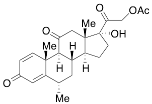 6Alpha-Methyl Prednisone 21-Acetate - image 1