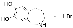 7,8-Dihydroxy-2,3,4,5-tetrahydro-2-benzazepine, Hydrobromide - image 1