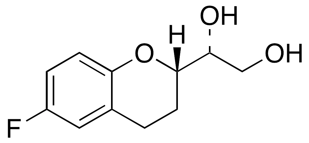 (1’R,2S)-2-(1’,2’-Dihydroxyethyl)-6-fluorochromane - image 1
