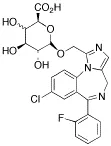 1'-Hydroxy Midazolam-Beta-D-glucuronide - image 1