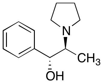 (1R,2S)-2-Pyrrolidino-1-phenyl-1-propanol - image 1