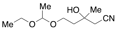 5-(1-Ethoxyethoxy)-3-hydroxy-3-methylpentanenitrile - image 1