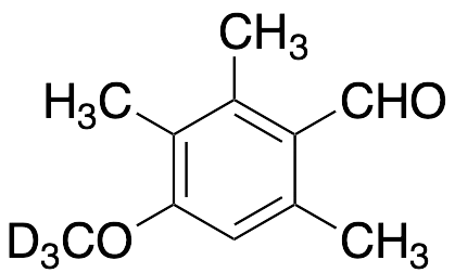 4-Methoxy-2,3,6-trimethylbenzaldehyde-d3 - image 1