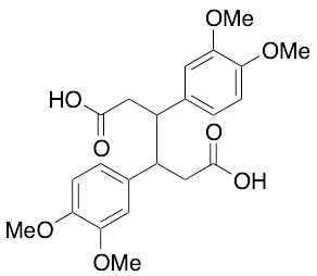 beta,gamma-bis(3,4-Dimethoxyphenyl)adipic Acid - image 1