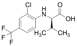 N-[2-Chloro-4-(trifluoromethyl)phenyl]-D-valine - image 1