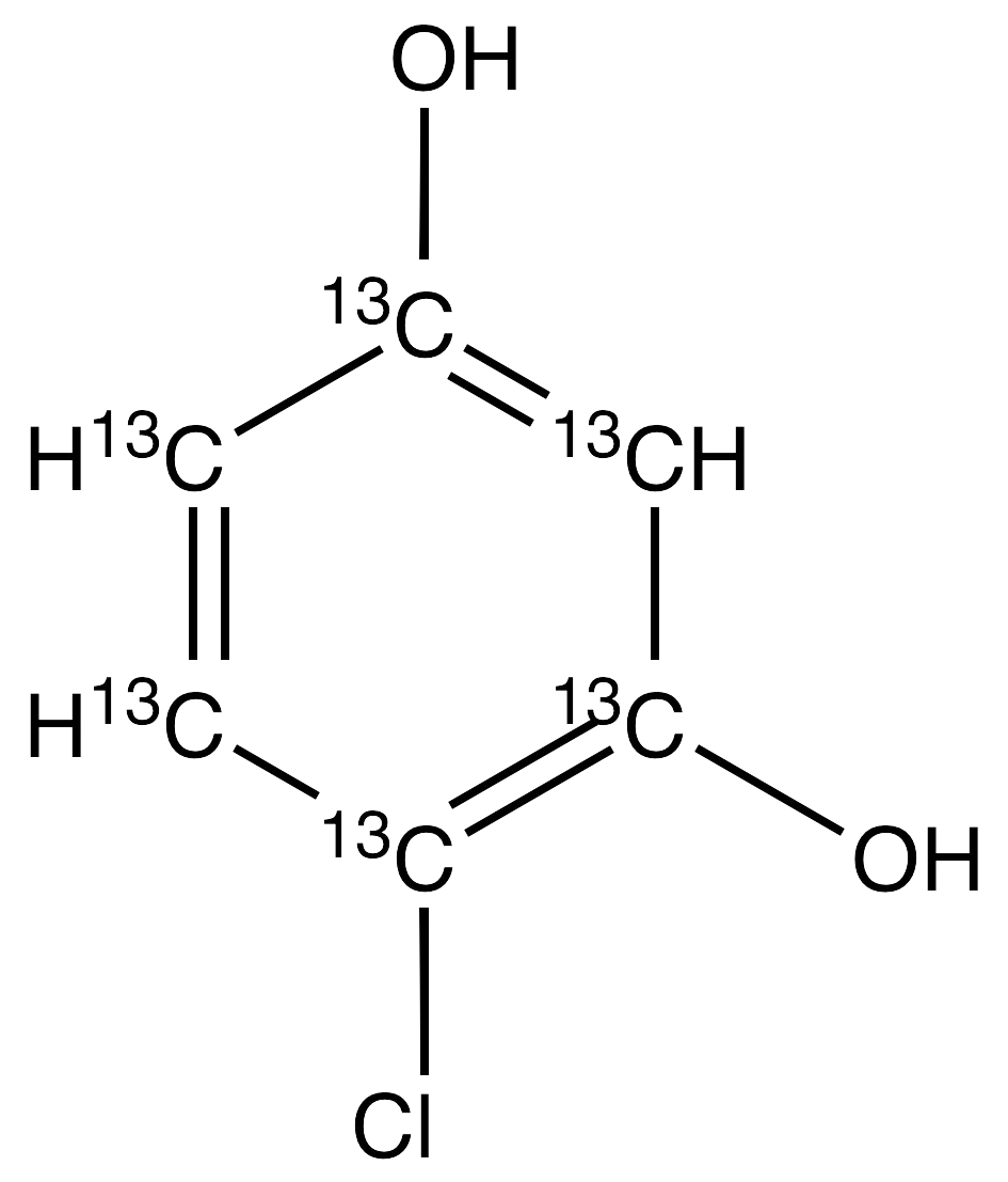 4-Chloro Resorcinol-13C6 - image 1