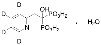 1-Hydroxy-2-(2-pyridinyl) Risedronate-d4 Hydrate (Major) - image 1