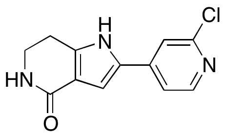 2-(2-Chloropyridin-4-yl)-6,7-dihydro-1H-pyrrolo[3,2-c]pyridin-4(5H)-one - image 1