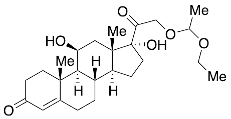 (11Beta)-21-(1-Ethoxyethoxy)-11,17-dihydroxy-pregn-4-ene-3,20-dione - image 1