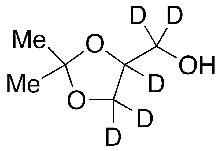 (R,S)-2,2-Dimethyl-1,3-dioxolane-4-methanol-d5 - image 1