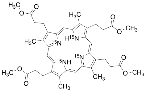 Coproporphyrin III-15N4 Tetramethyl Ester - image 1