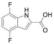 4,7-difluoro-1H-indole-2-carboxylic Acid - image 1