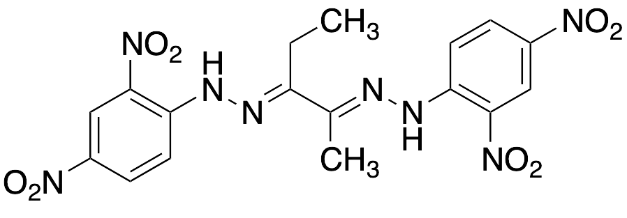2,3-Bis[2-(2,4-dinitrophenyl)hydrazone]2,3-pentanedione - image 1