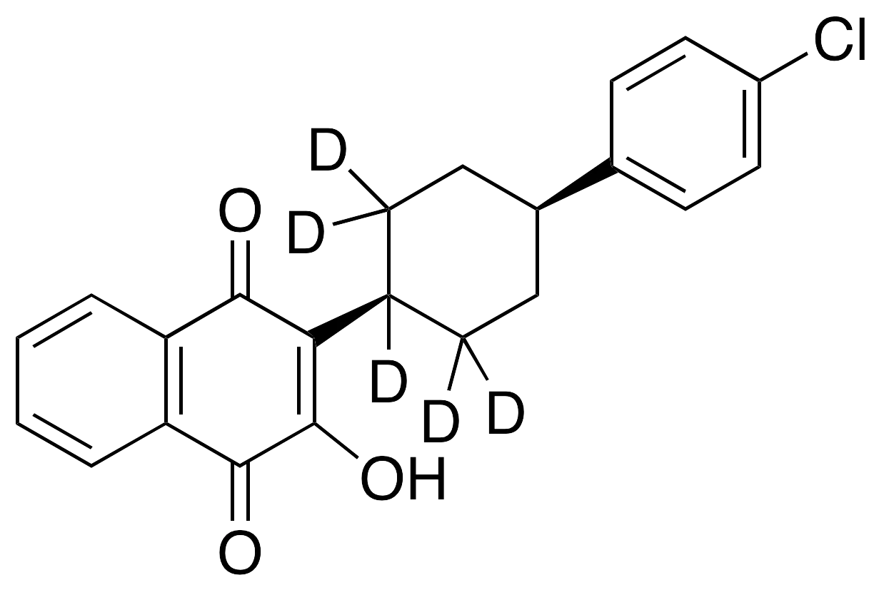 cis-Atovaquone-d5 (contains 10% trans isomer) - image 1