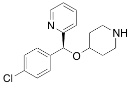 (S)-2-[(4-Chlorophenyl)(4-piperidinyloxy)methyl]pyridine - image 1