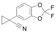 1-(2,2-Difluorobenzo[d][1,3]dioxol-5-yl)cyclopropanecarbonitrile - image 1