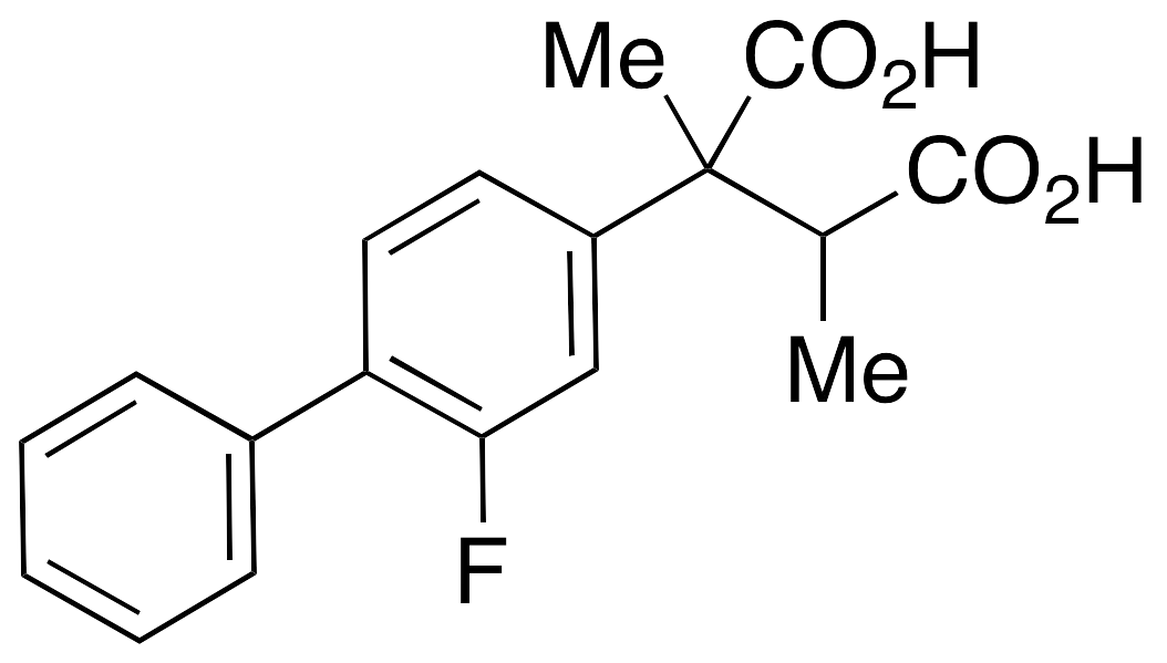2-(2-Fluoro[1,1'-biphenyl]-4-yl)-2,3-dimethylbutanedioic Acid - image 1