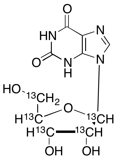 Xanthosine-13C5 - image 1