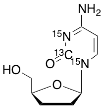 Zalcitabine-13C,15N2 - image 1