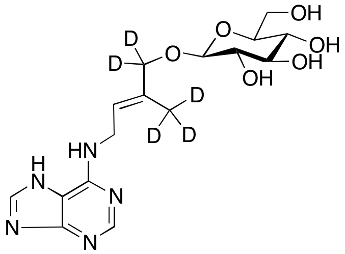 trans-Zeatin-D5 O-glucoside - image 1