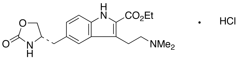 Zolmitriptan 2-Carboxylic Acid Ethyl Ester Hydrochloride - image 1
