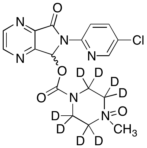 Zopiclone-d8 N-Oxide (Mixture of Diastereomers) - image 1