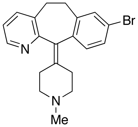 8-Deschloro-8-bromo-N-methyl Desloratadine - image 1