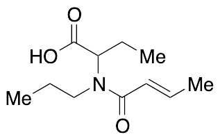 (E)-2-(N-Propylbut-2-enamido)butanoic Acid - image 1