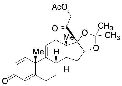 (16Alpha)-21-Acetyloxy-16,17-dihydroxy-16,17-O-isopropylidene-pregna-1,4,9(11)-triene-3,20-dione - image 1