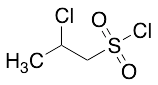2-Chloro-1-propanesulfonyl Chloride, >90% - image 1