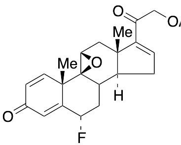 (6Alpha,9Beta,11Beta)-21-(Acetyloxy)-9,11-epoxy-6-fluoro-pregna-1,4,16-triene-3,20-dione - image 1