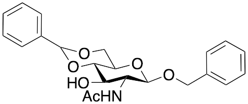 Benzyl 2-Acetamido-4,6-O-Benzylidene-2-Deoxy-Beta-D-Glucopyranoside - image 1