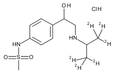 Sotalol-d6 Hydrochloride - image 1