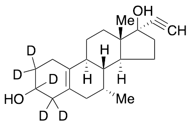 3-Hydroxy Tibolone-d5 (mixture of 3alpha & 3beta isomers) - image 1