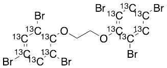 1,2-Bis(2,4,6-tribromophenoxy)ethane-13C12 - image 1