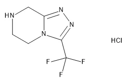 3-(Trifluoromethyl)-5,6,7,8-tetrahydro-[1,2,4]triazolo[4,3-a]pyrazine Hydrochloride - image 1