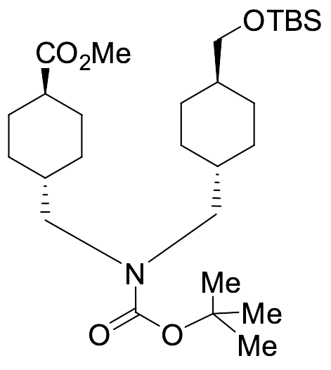N-(1,1-Dimethylethoxy)carbonyl Tranexamic Acid (tert-Butyldimethylsilyl)oxy Methyl Ester - image 1