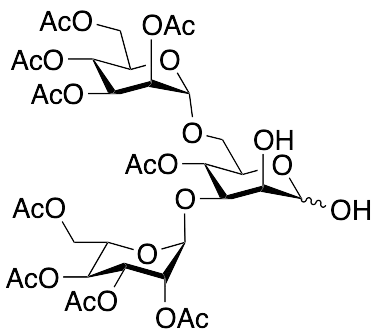 4-O-Acetyl-3,6-di-O-(2,3,4,6-tetra-O-acetyl-Alpha-D-mannopyranosyl)-D-mannopyranose - image 1