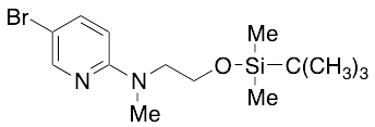 (5-Bromopyridin-2-yl)[2-(tert-butyldimethylsilyloxy)ethyl]methylamine - image 1