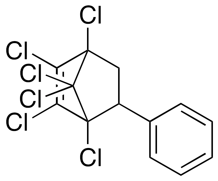 1,2,3,4,7,7-Hexachloro-5-phenyl-2-norbornene - image 1