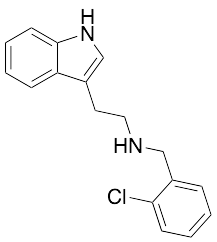 N-(2-Chlorobenzyl)-2-(1H-indol-3-yl)ethanamine - image 1