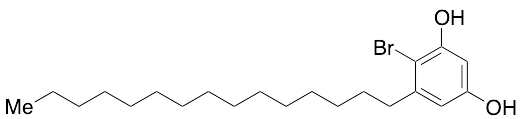 4-Bromo-5-pentadecylbenzene-1,3-diol - image 1