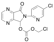 7-Chloromethyloxy-carbonyloxy-6-(5-chloropyridin-2-yl)-6,7-dihydro-5H-pyrrolo[3,4-b]pyrazin-5-one - image 1